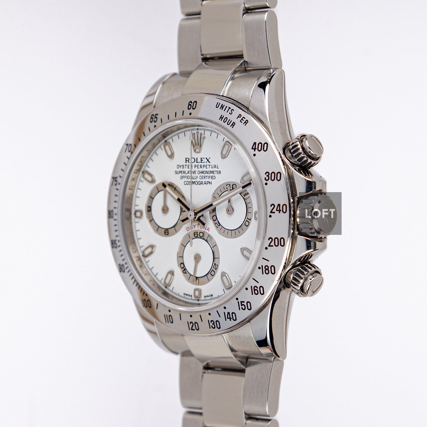 Rolex Cosmograph Daytona 116520 White Dial 40mm