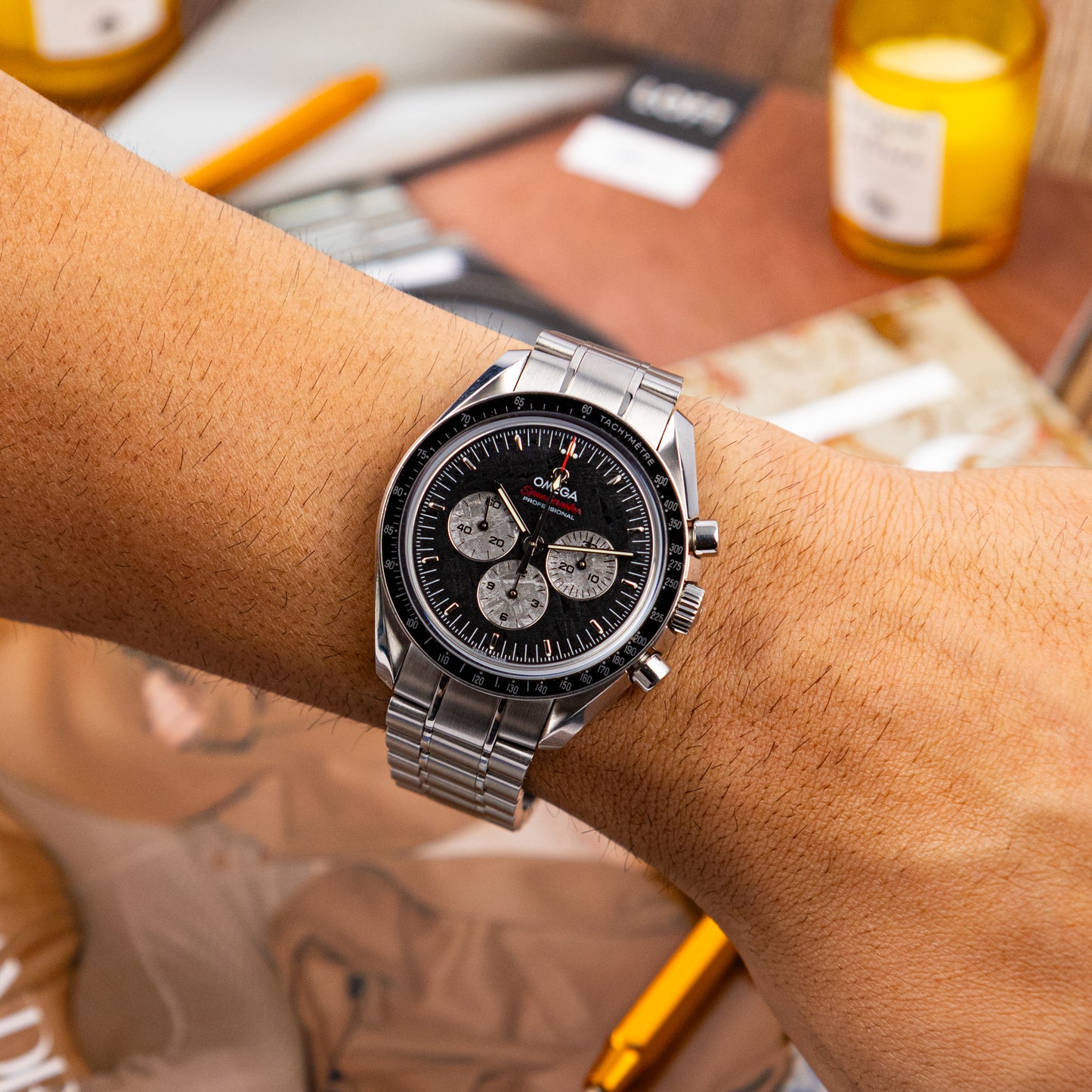 Omega Speedmaster Moonwatch Apollo-Soyuz 35th Anniversary 42mm