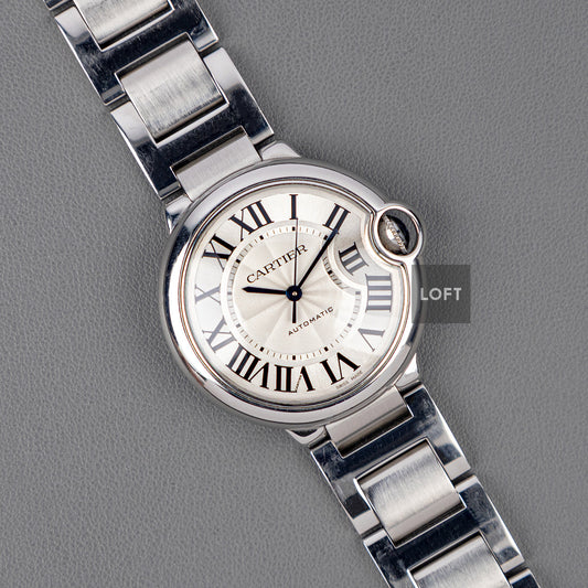 Cartier Ballon Bleu 3284 Automatic White Dial 36mm