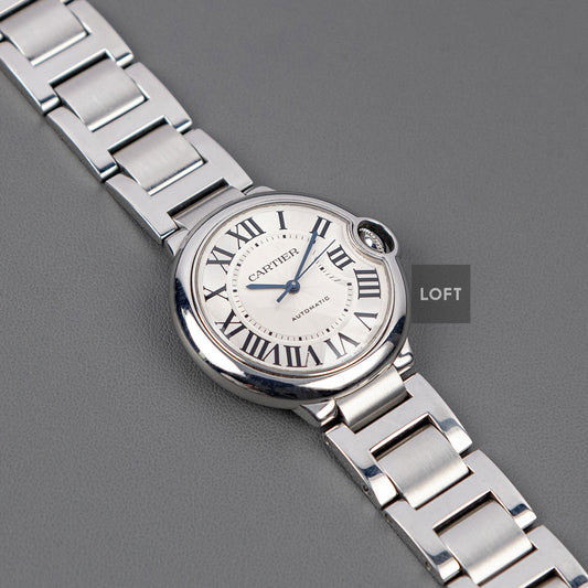 Cartier Ballon Bleu 3284 Automatic White Dial 36mm