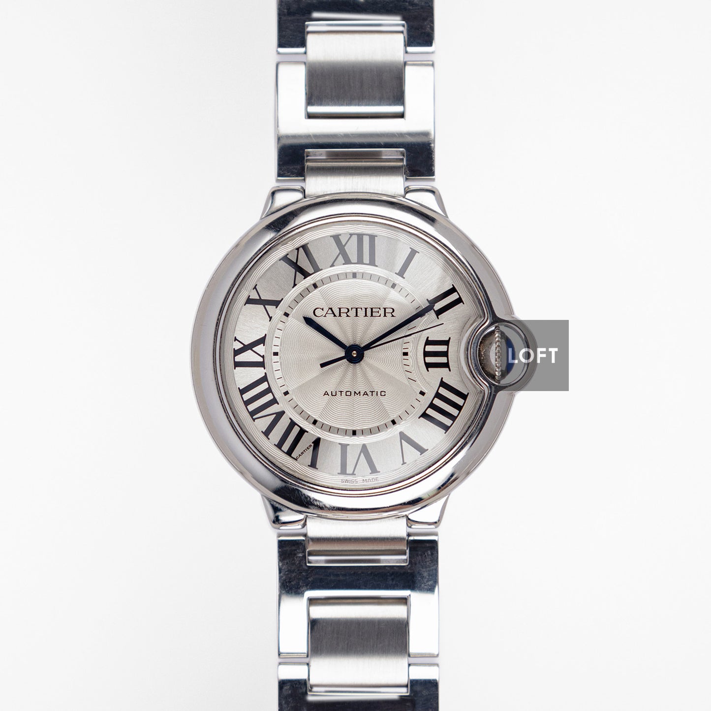 Cartier Ballon Bleu 3284 Automatic White Dial 36mm