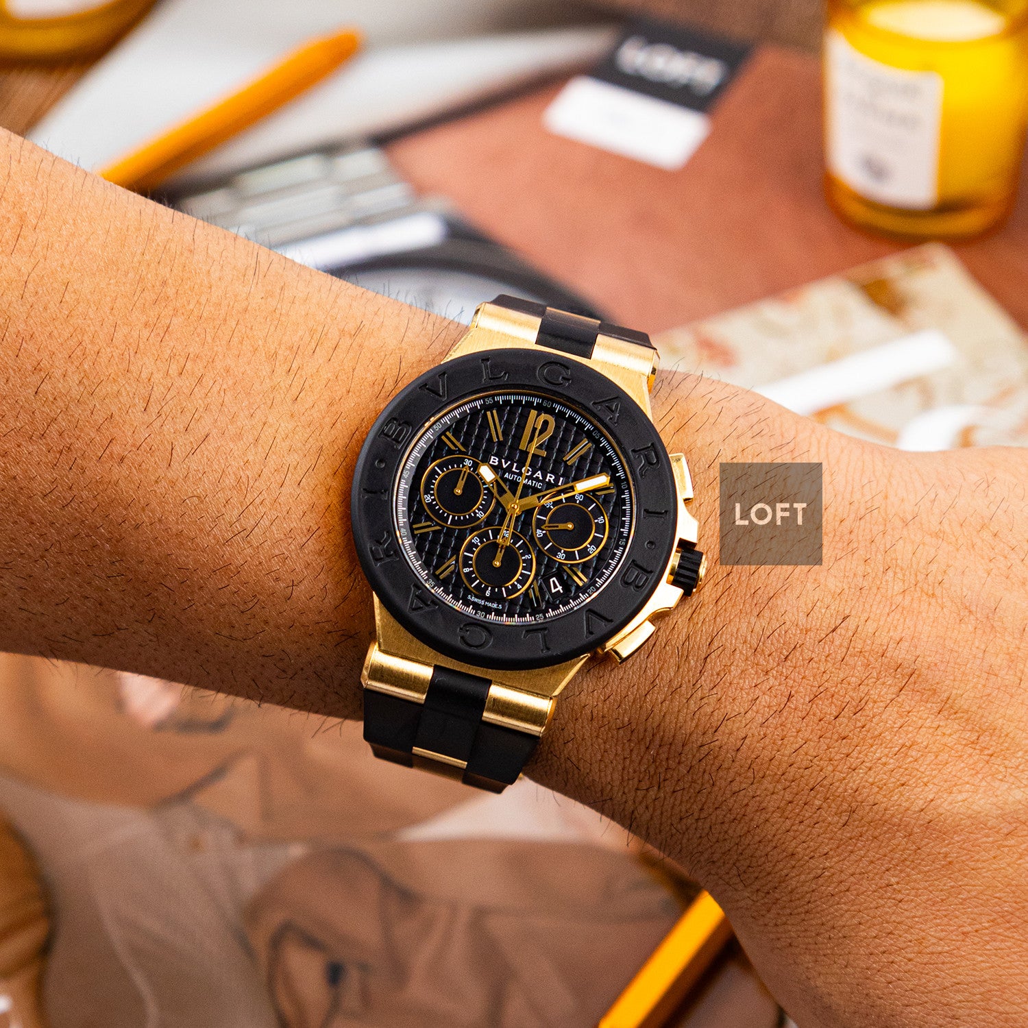 Bvlgari Scuba Diagono Automatic Chronograph 38mm