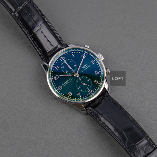 IWC Portugieser Chronograph Green Dial 40mm