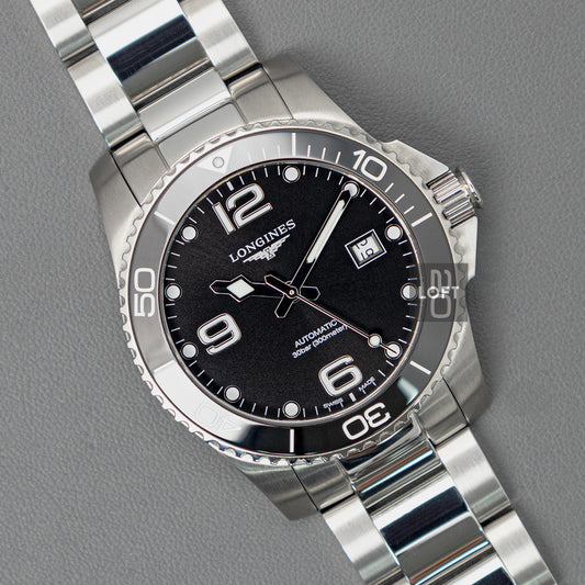 Longines HydroConquest Automatic Black 41mm