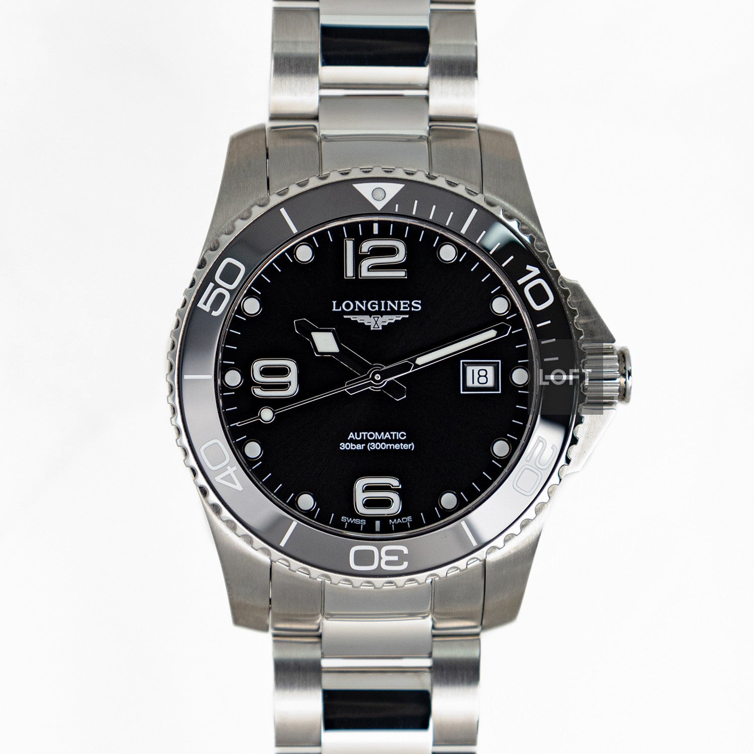 Longines HydroConquest Automatic Black 41mm