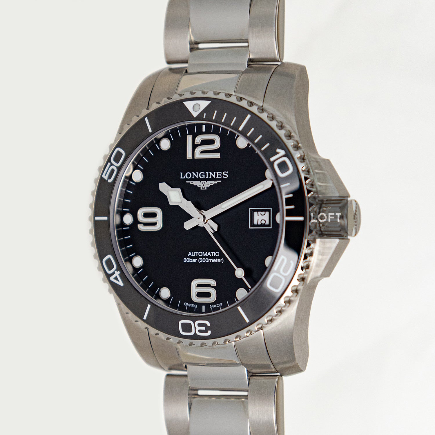 Longines HydroConquest Automatic Black 41mm