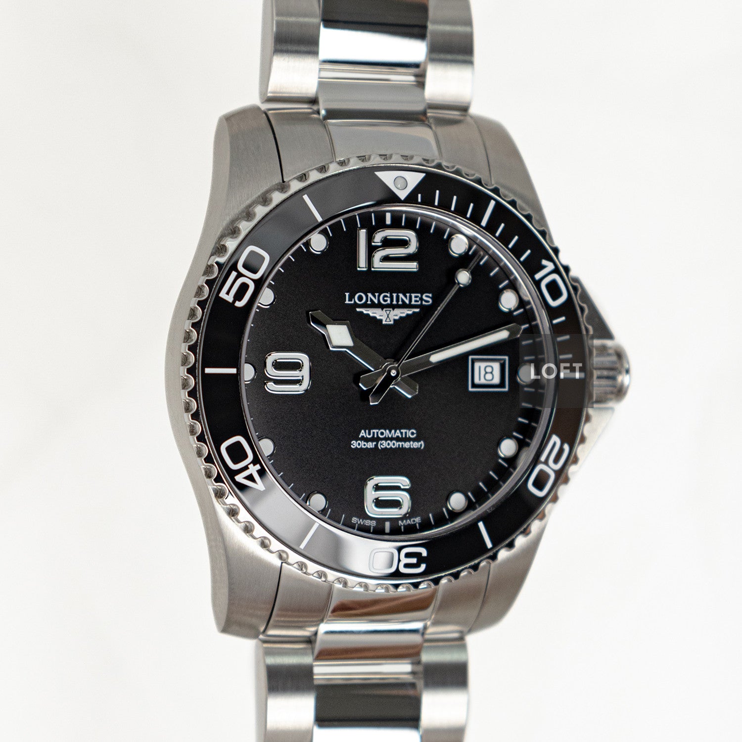 Longines HydroConquest Automatic Black 41mm
