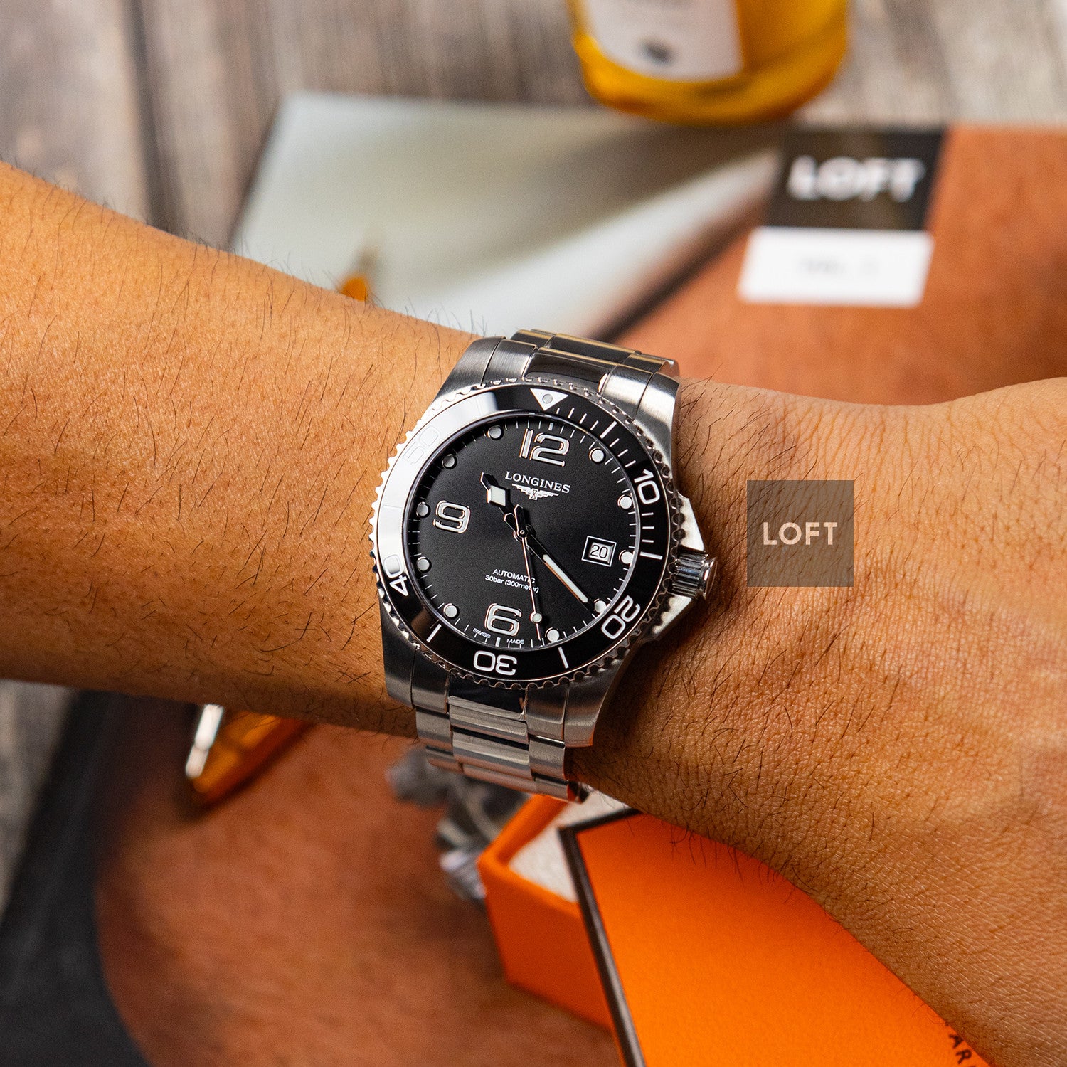 Longines HydroConquest Automatic Black 41mm