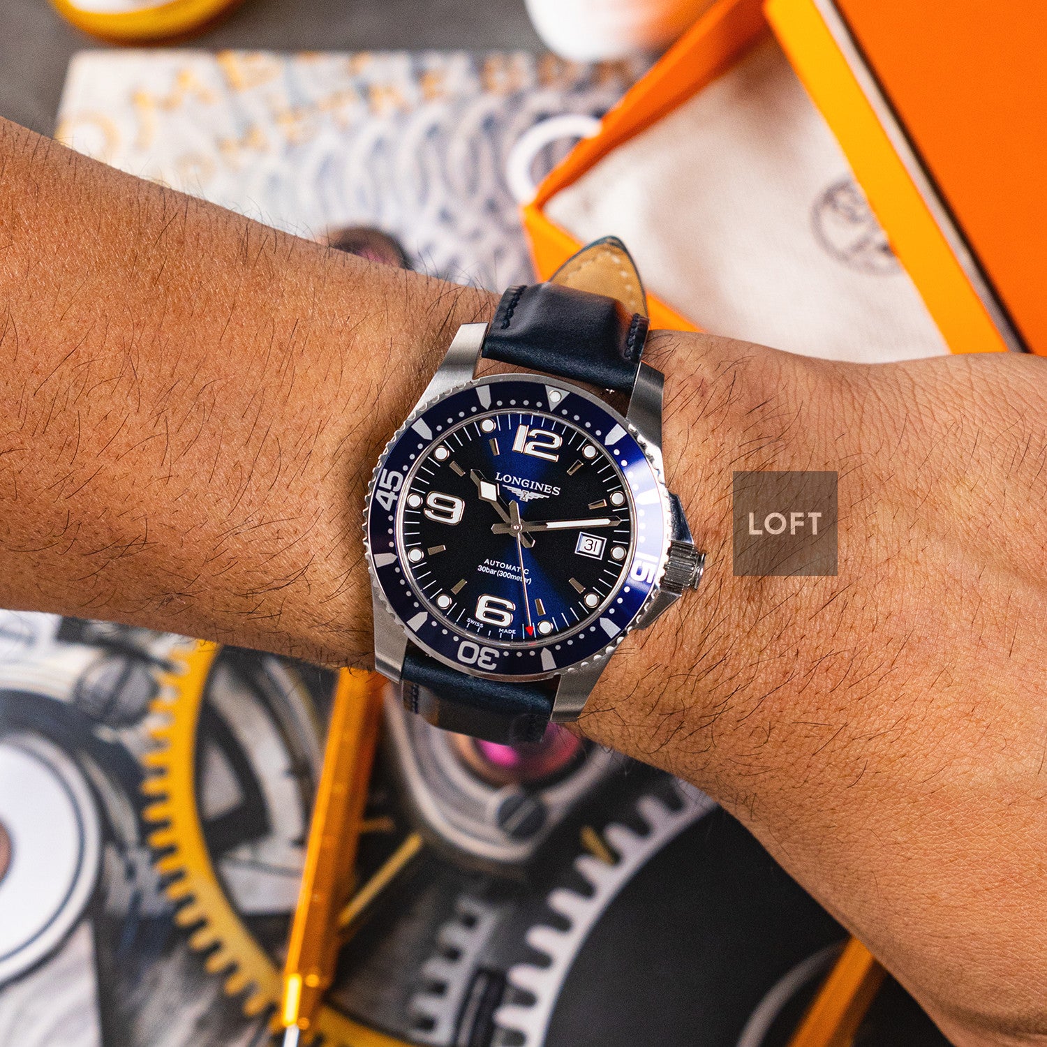 Longines HydroConquest Automatic Blue Dial 41mm