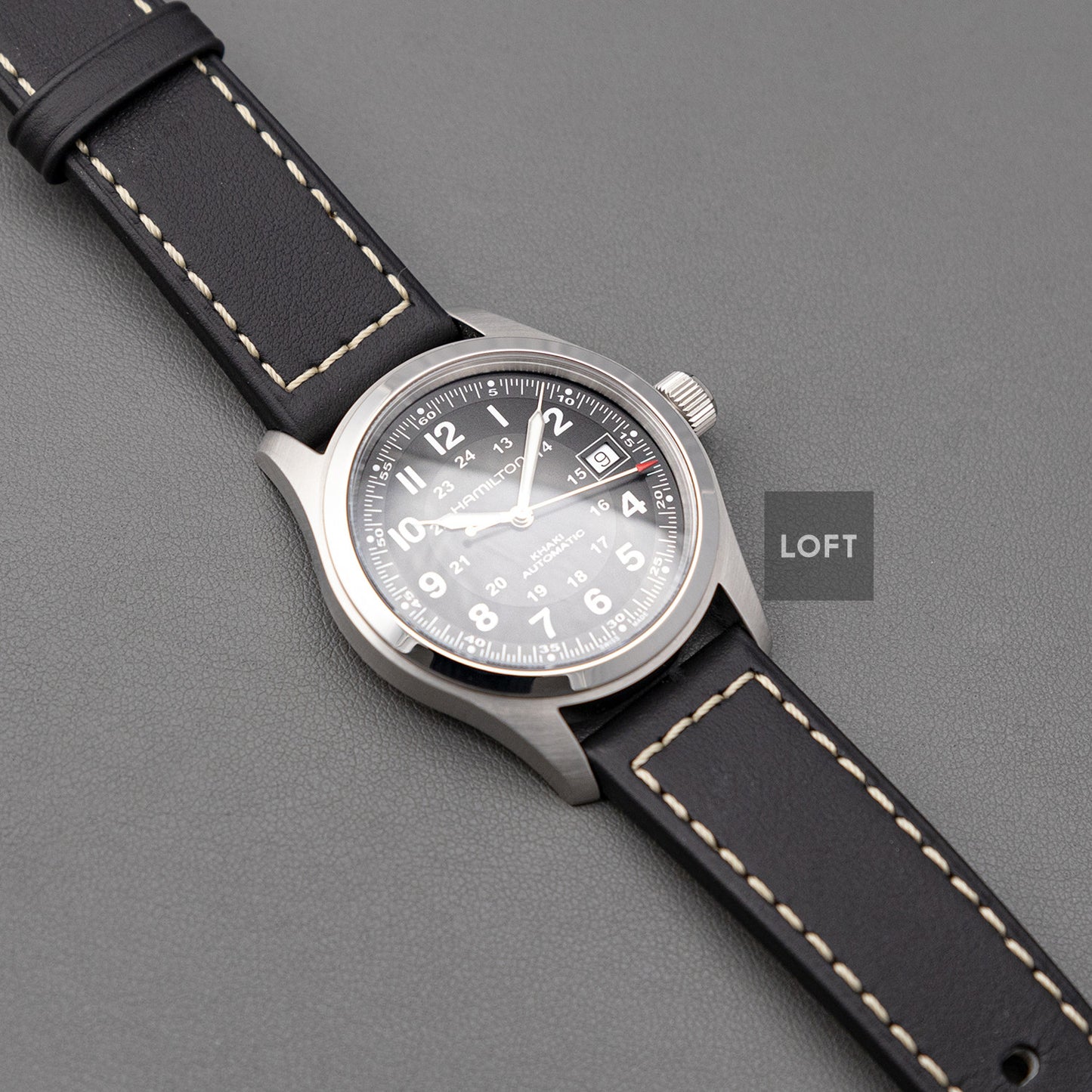 Hamilton Khaki Field Automatic Black Dial 38mm