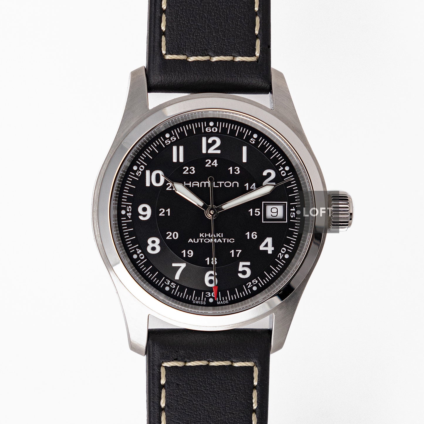 Hamilton Khaki Field Automatic Black Dial 38mm
