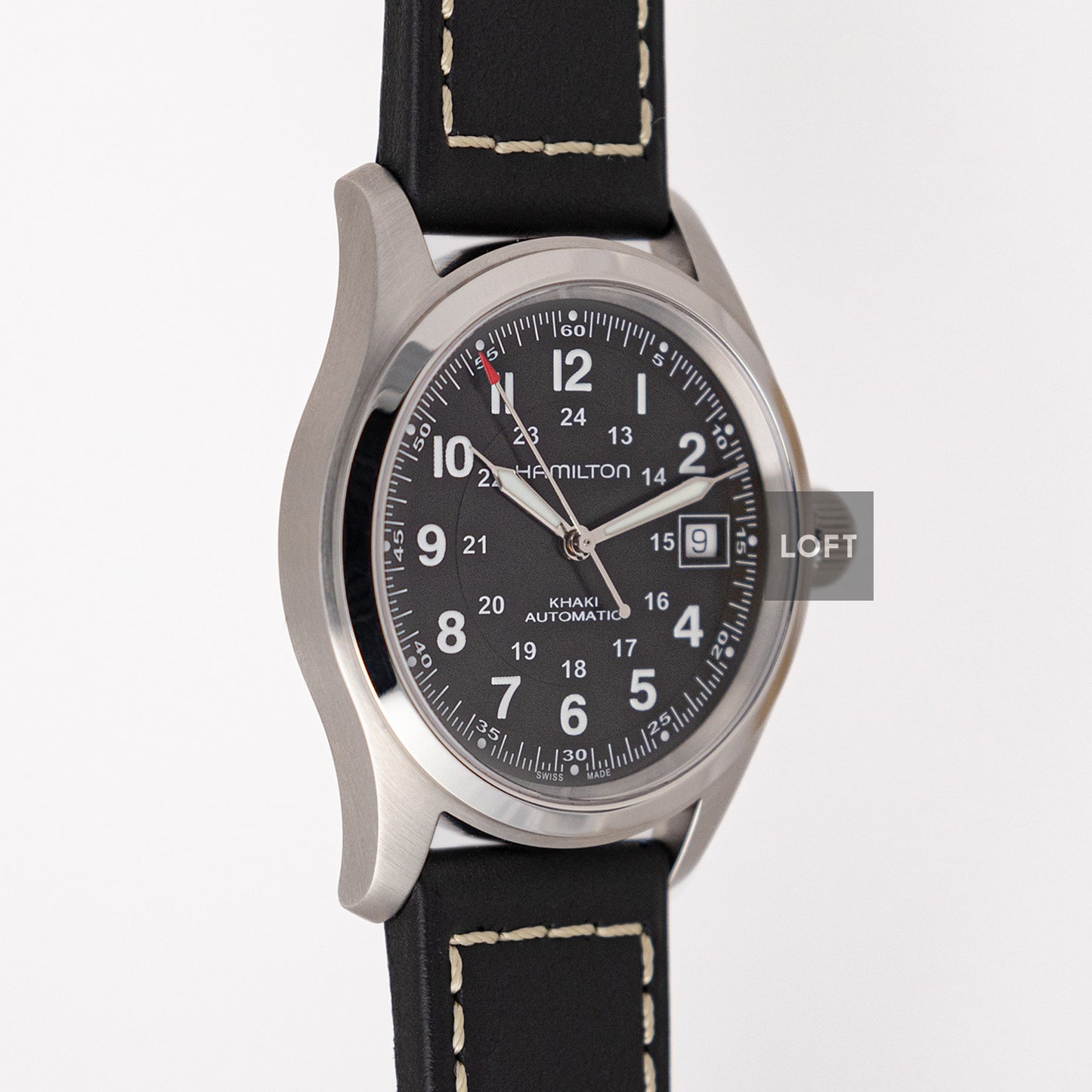 Hamilton Khaki Field Automatic Black Dial 38mm