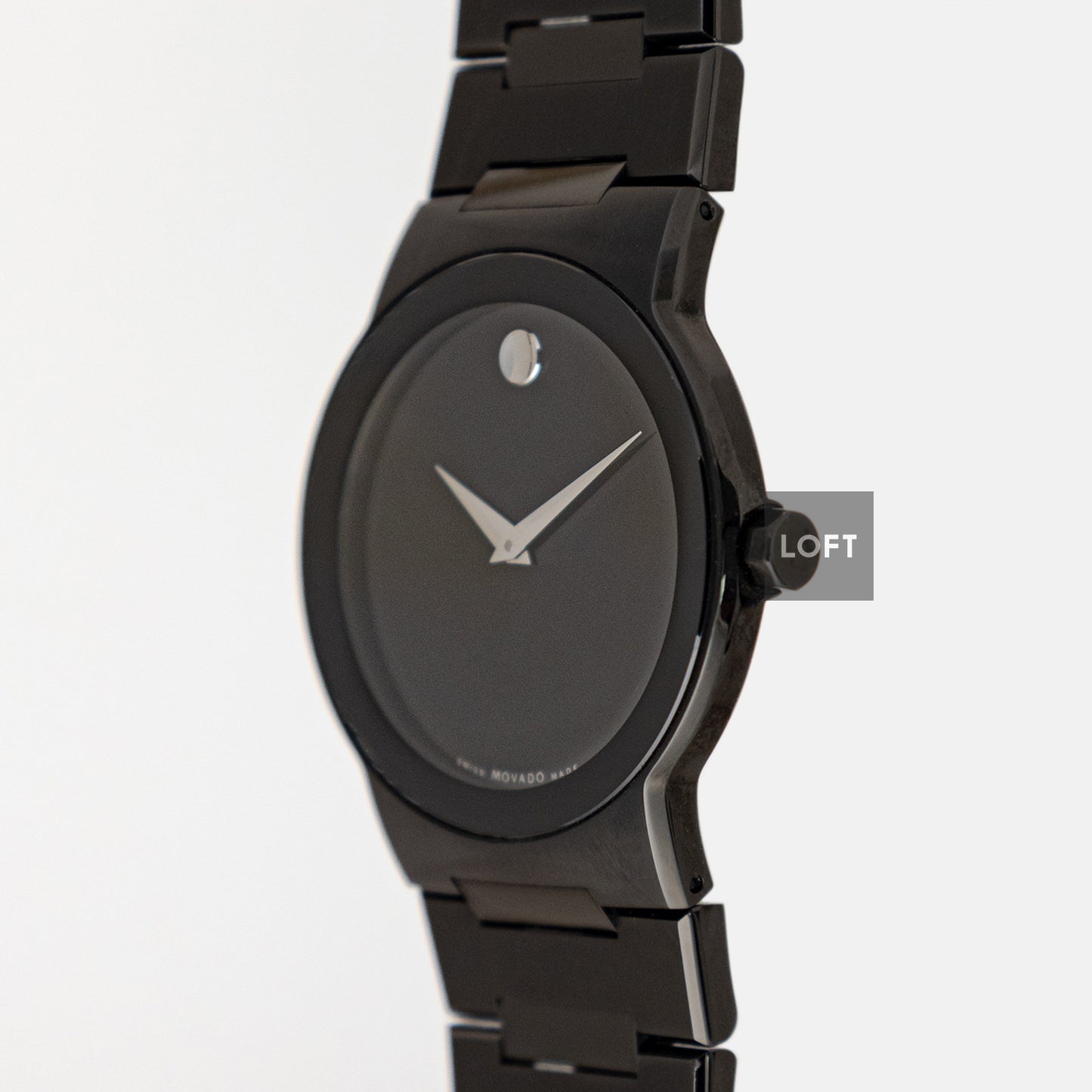 Movado Safiro 605899 Black PVD Quartz 38mm