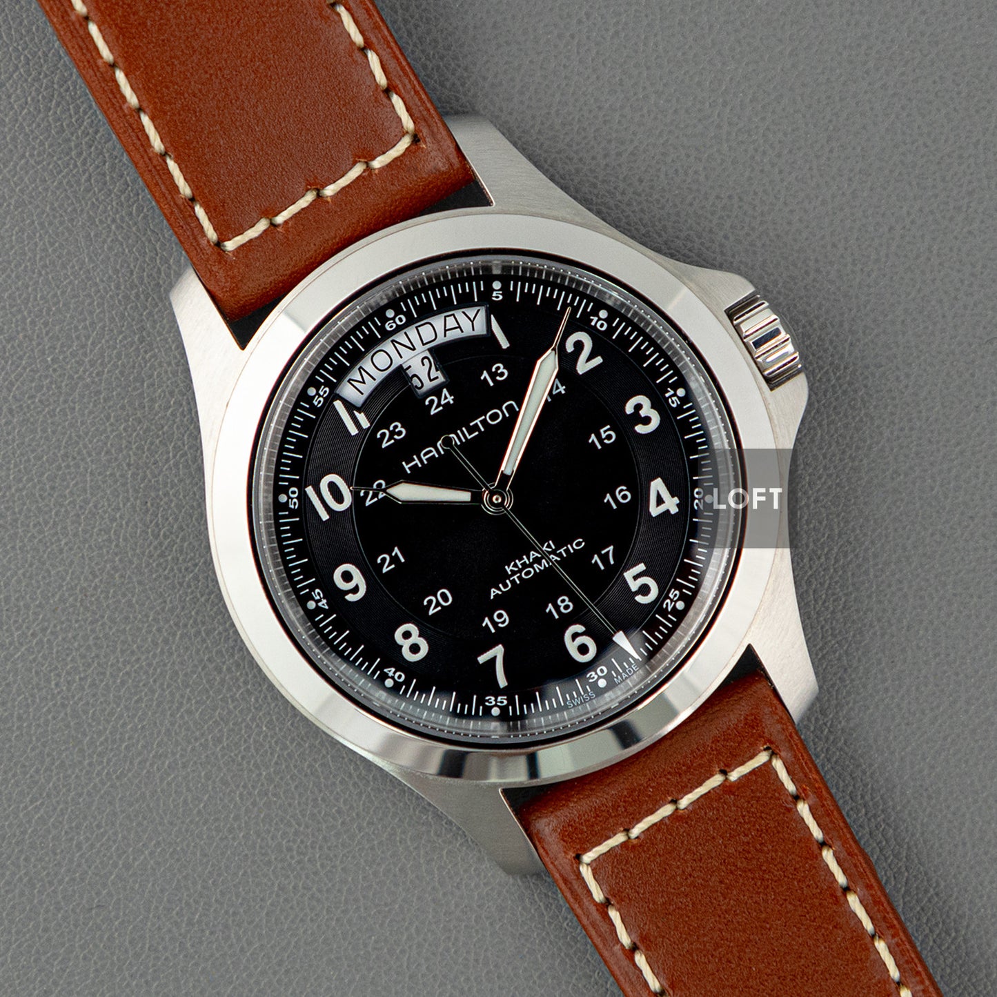 Hamilton Khaki Field King Automatic Black Dial 40mm
