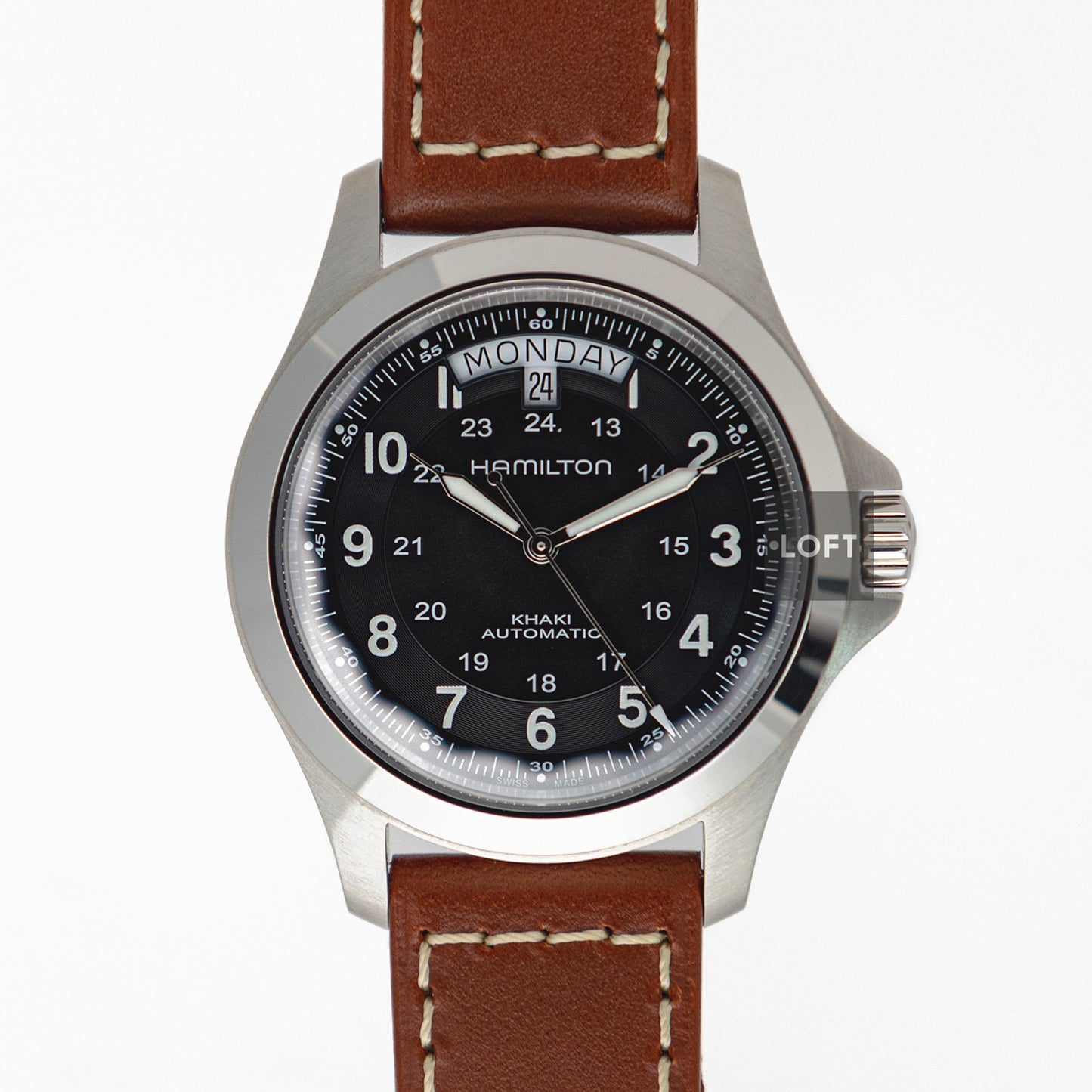 Hamilton Khaki Field King Automatic Black Dial 40mm