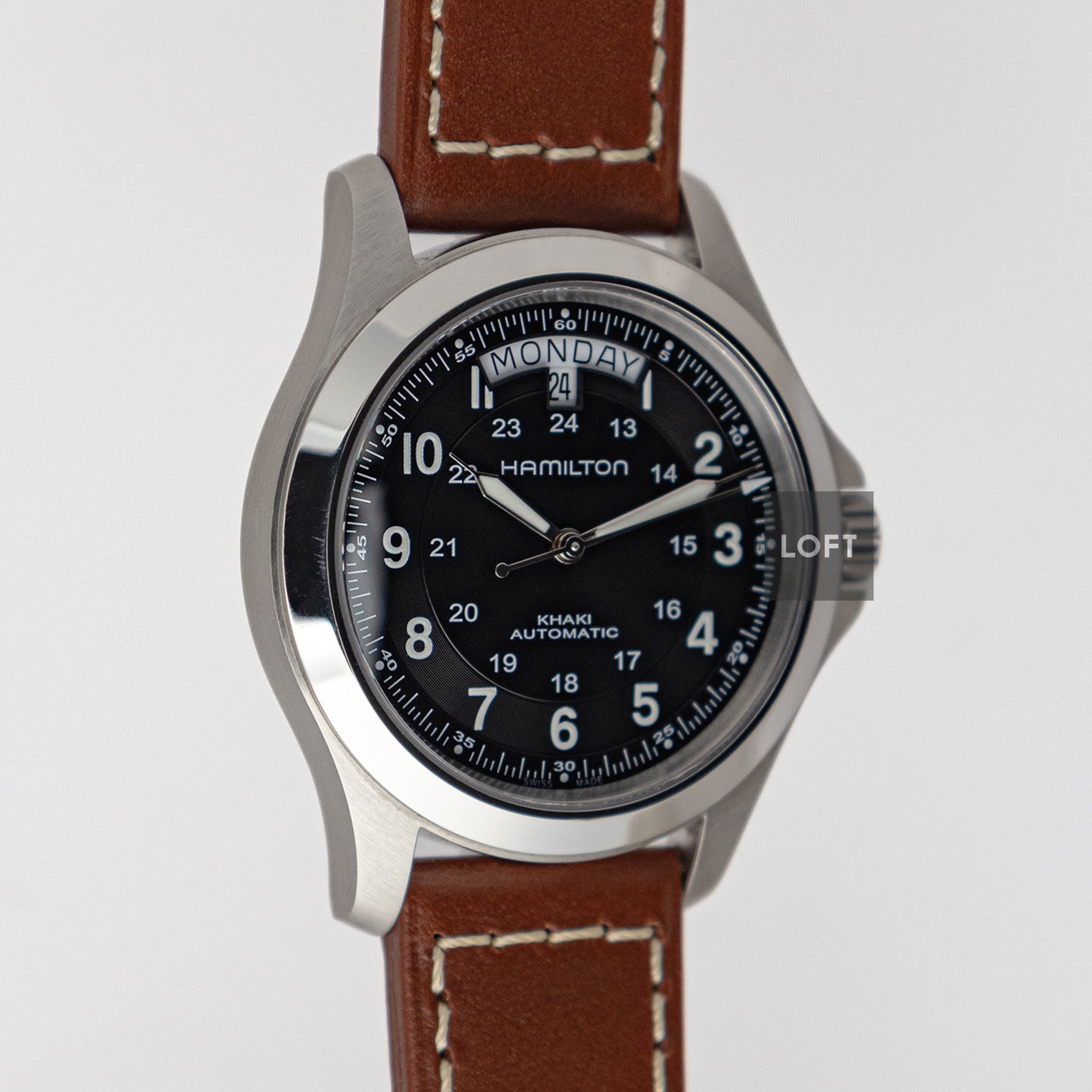 Hamilton Khaki Field King Automatic Black Dial 40mm