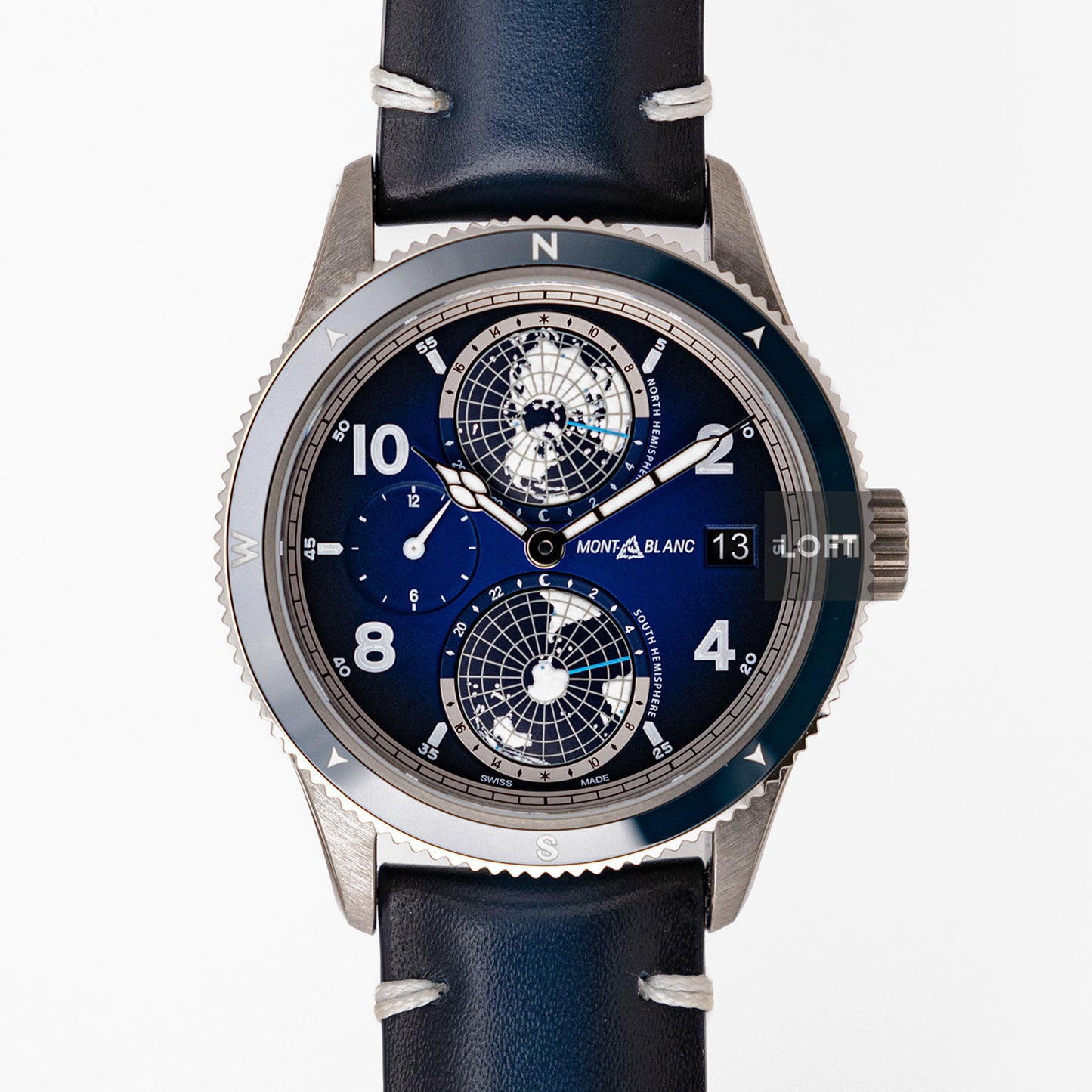 Montblanc 1858 Geosphere Automatic Worldtimer 42mm