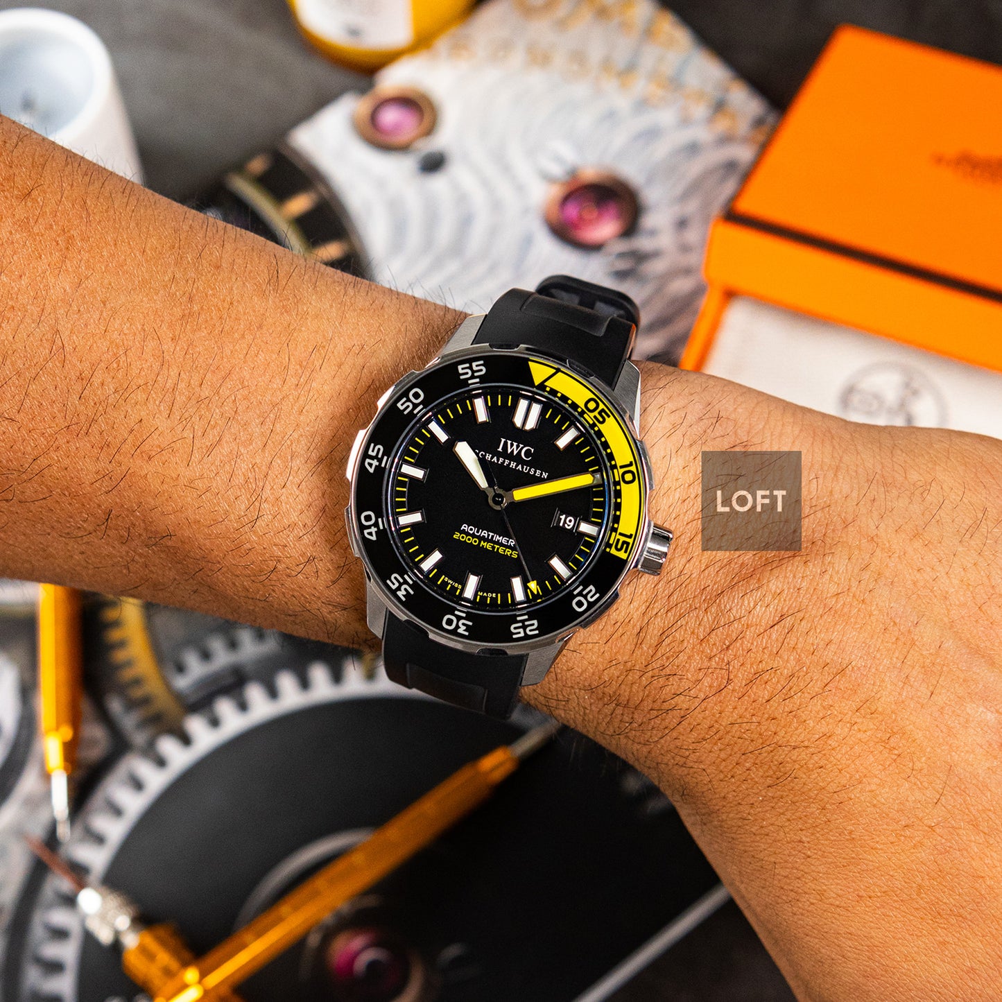 IWC Aquatimer 2000 Automatic Rubber Strap 44mm