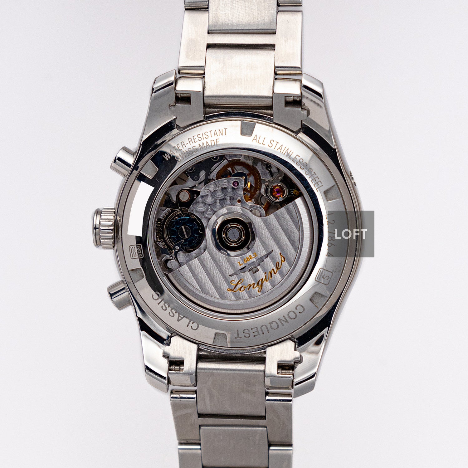 Longines Conquest Classic Chronograph Black 41mm