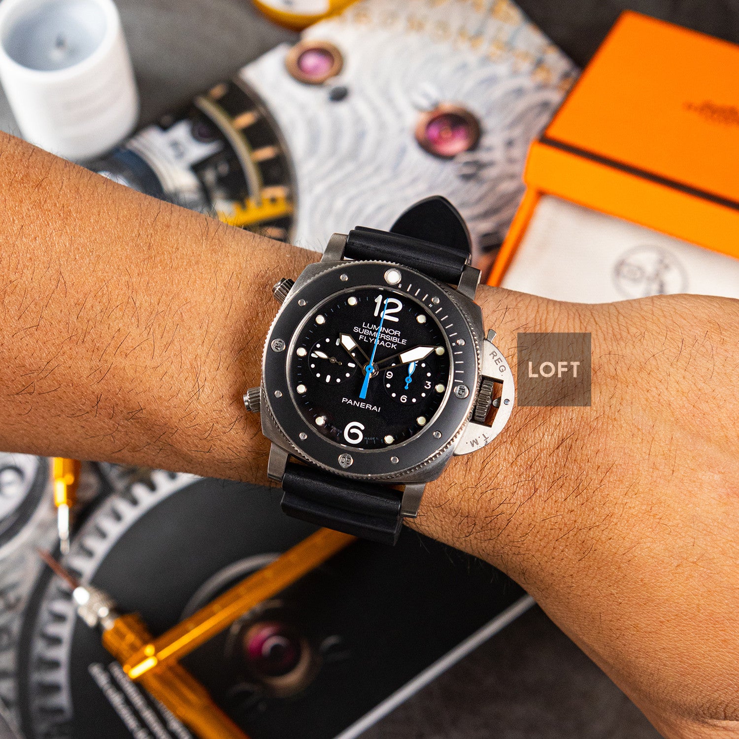 Panerai Luminor Submersible 3 Days Flyback 47 mm