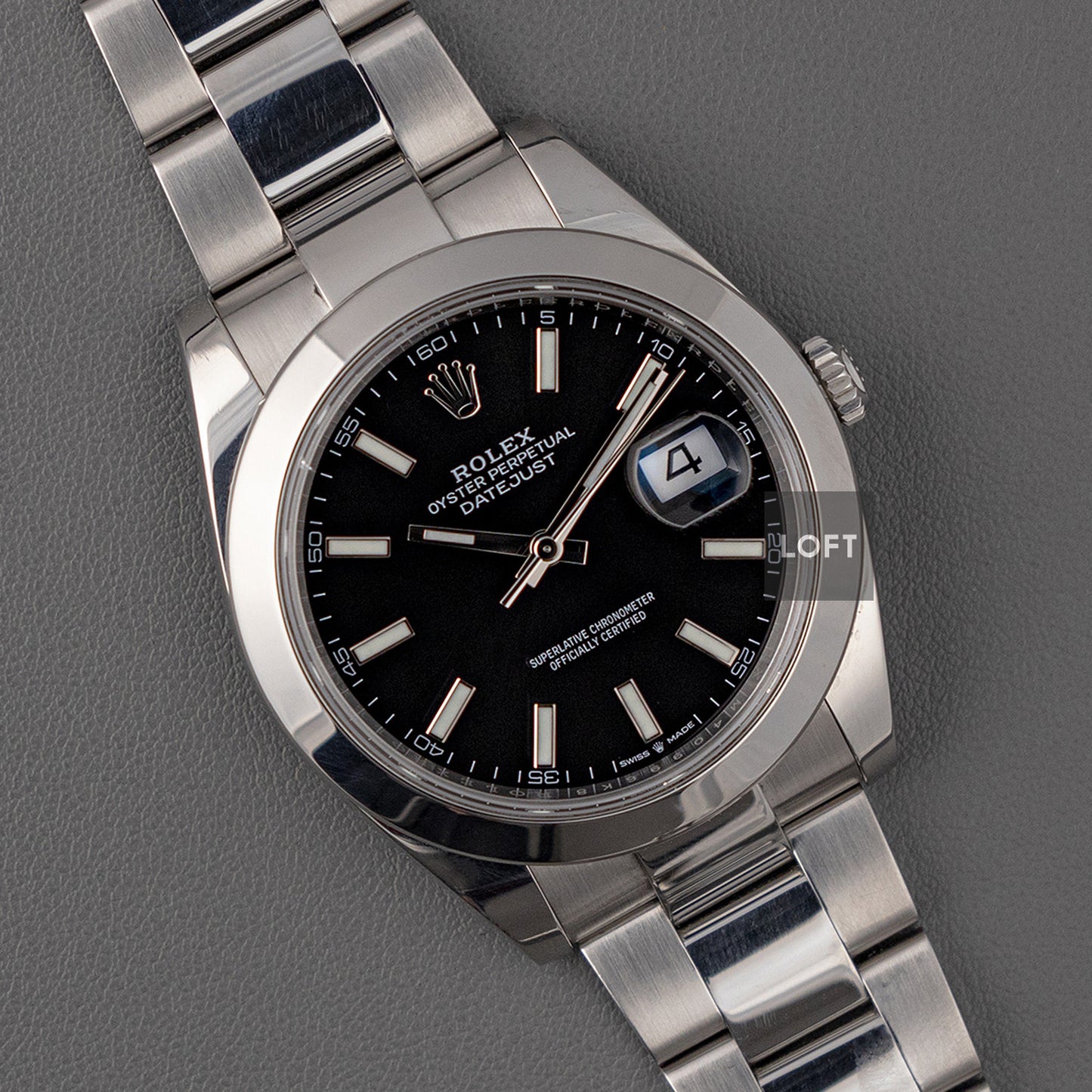 Rolex Datejust 41 ref. 126303 Slate Dial 41mm