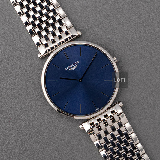 Longines La Grande Classique Sunray Blue Dial 37mm