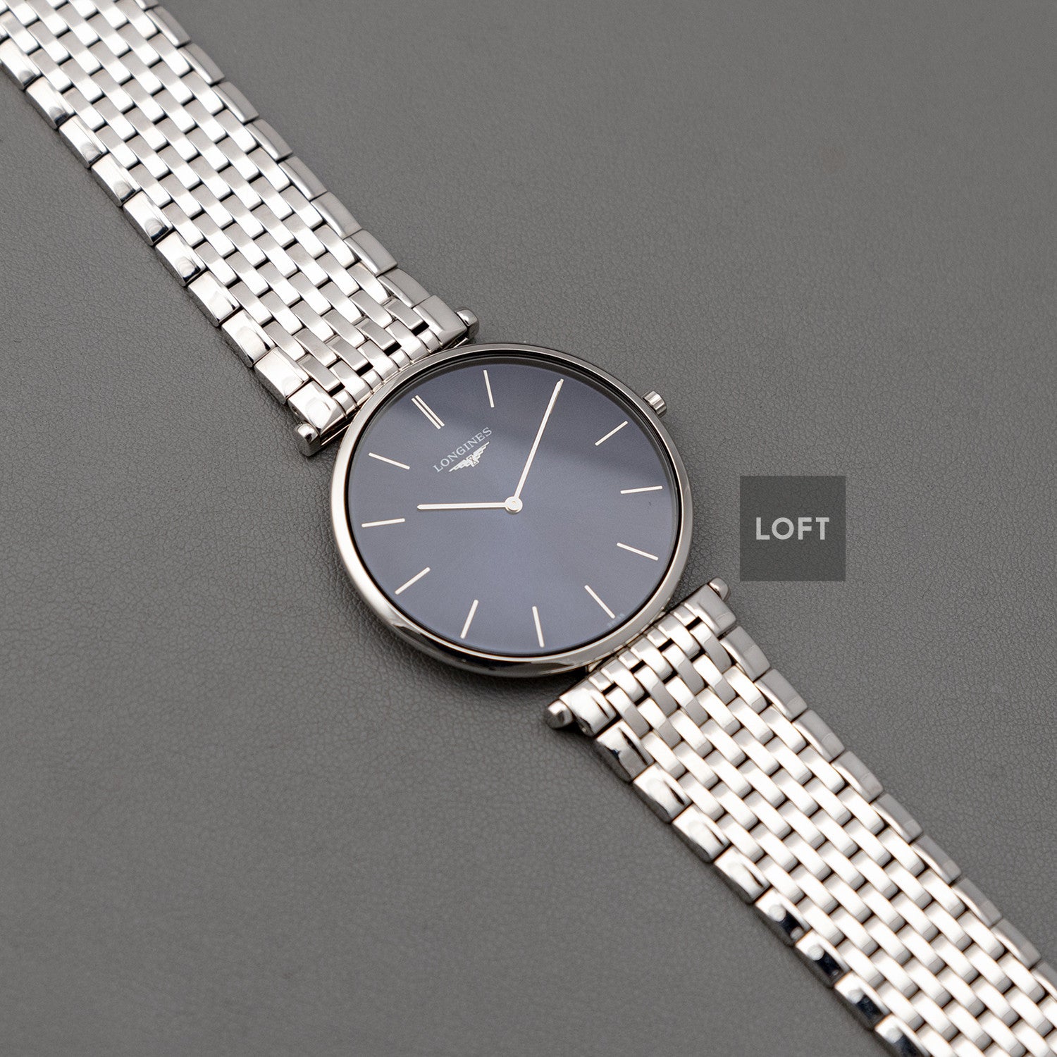 Longines La Grande Classique Sunray Blue Dial 37mm