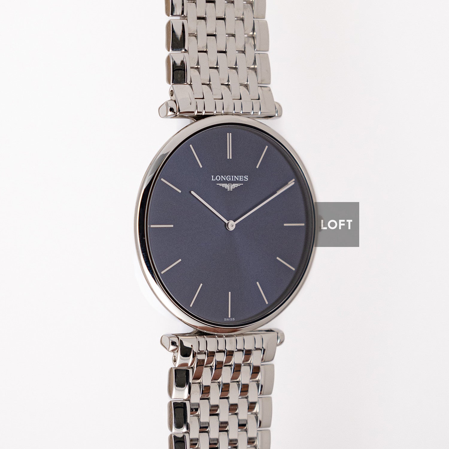 Longines La Grande Classique Sunray Blue Dial 37mm