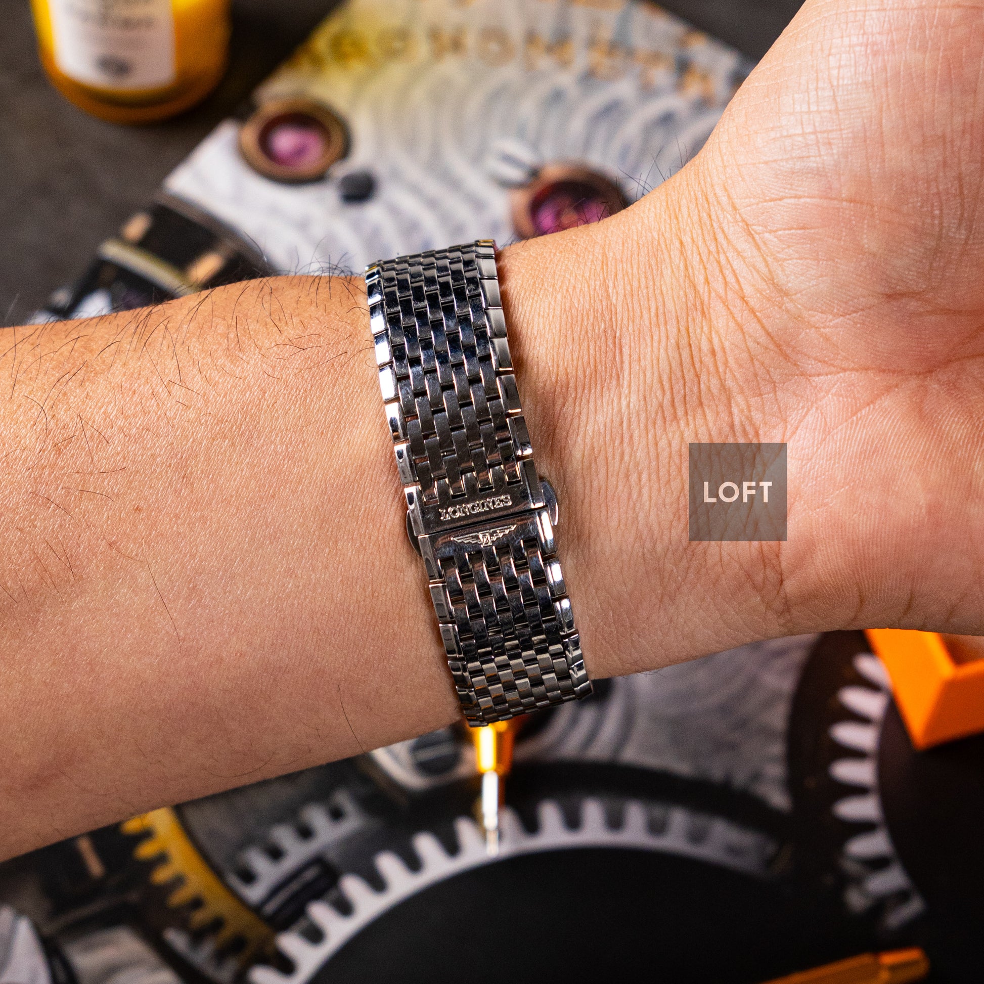 Longines La Grande Classique Sunray Blue Dial 37mm