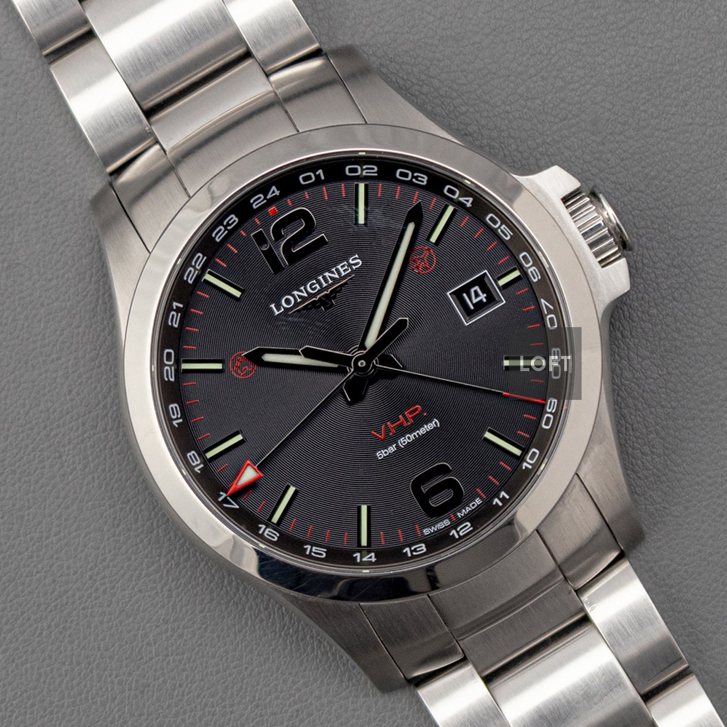 Longines Conquest V.H.P. Quartz GMT 43mm