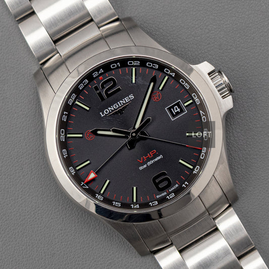 Longines Conquest V.H.P. Quartz GMT 43mm
