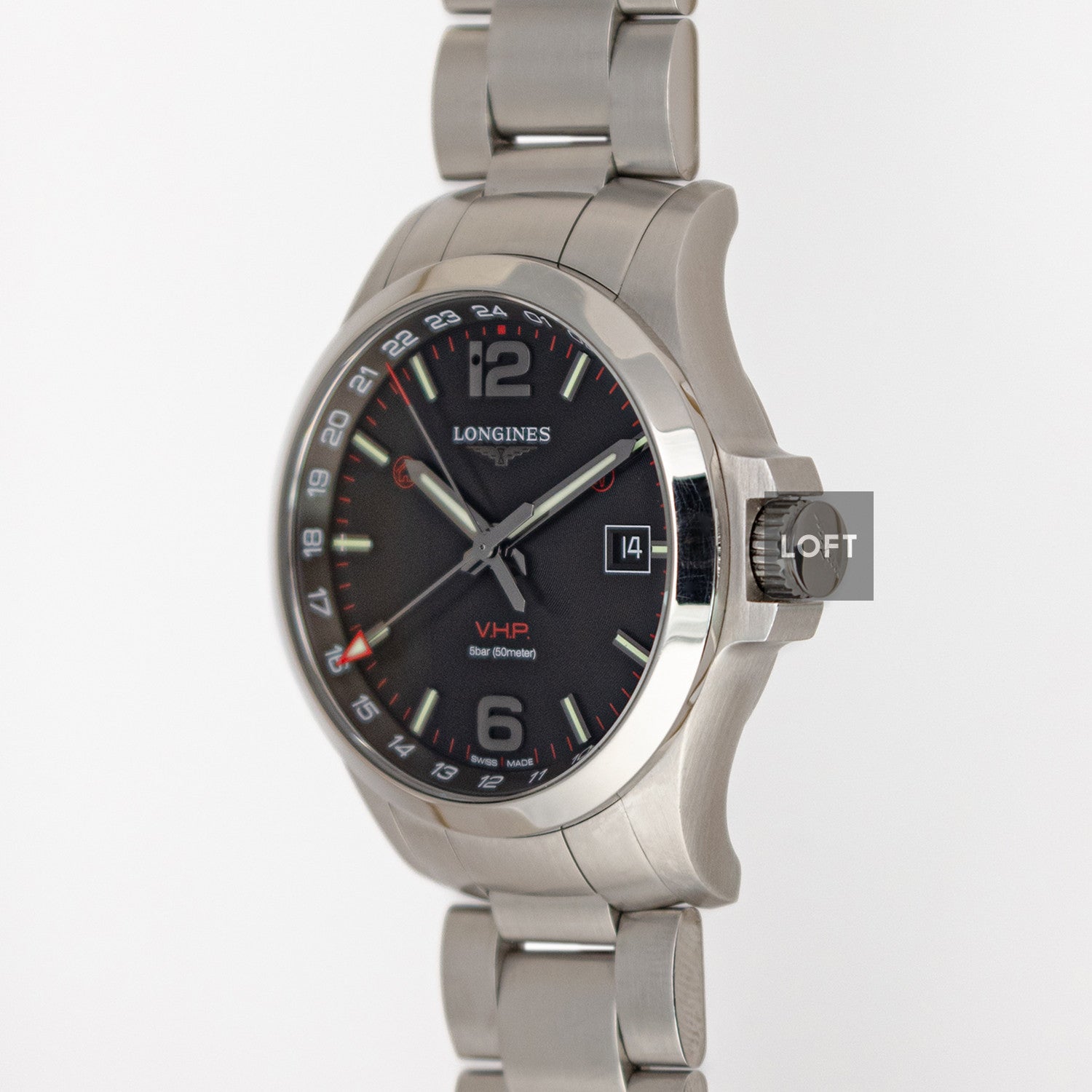 Longines Conquest V.H.P. Quartz GMT 43mm