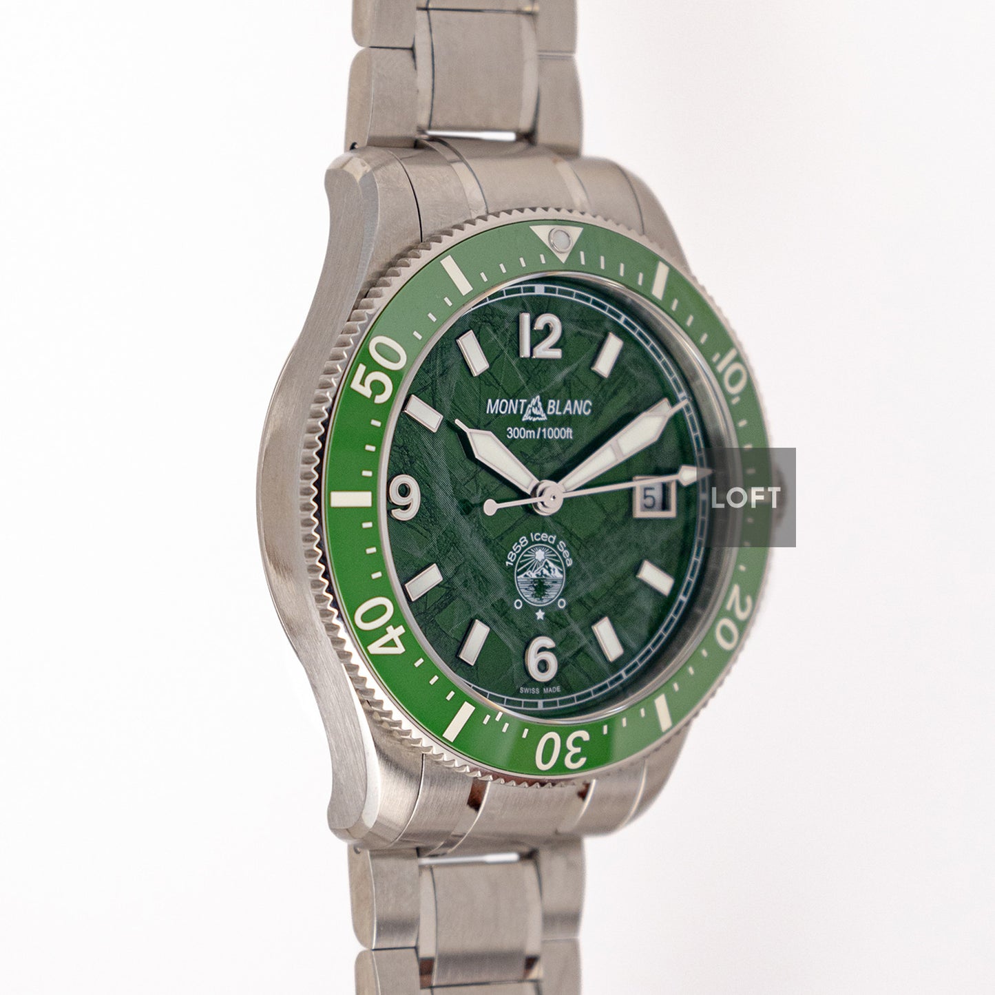 Montblanc Iced Sea Automatic Date Green Dial 41mm