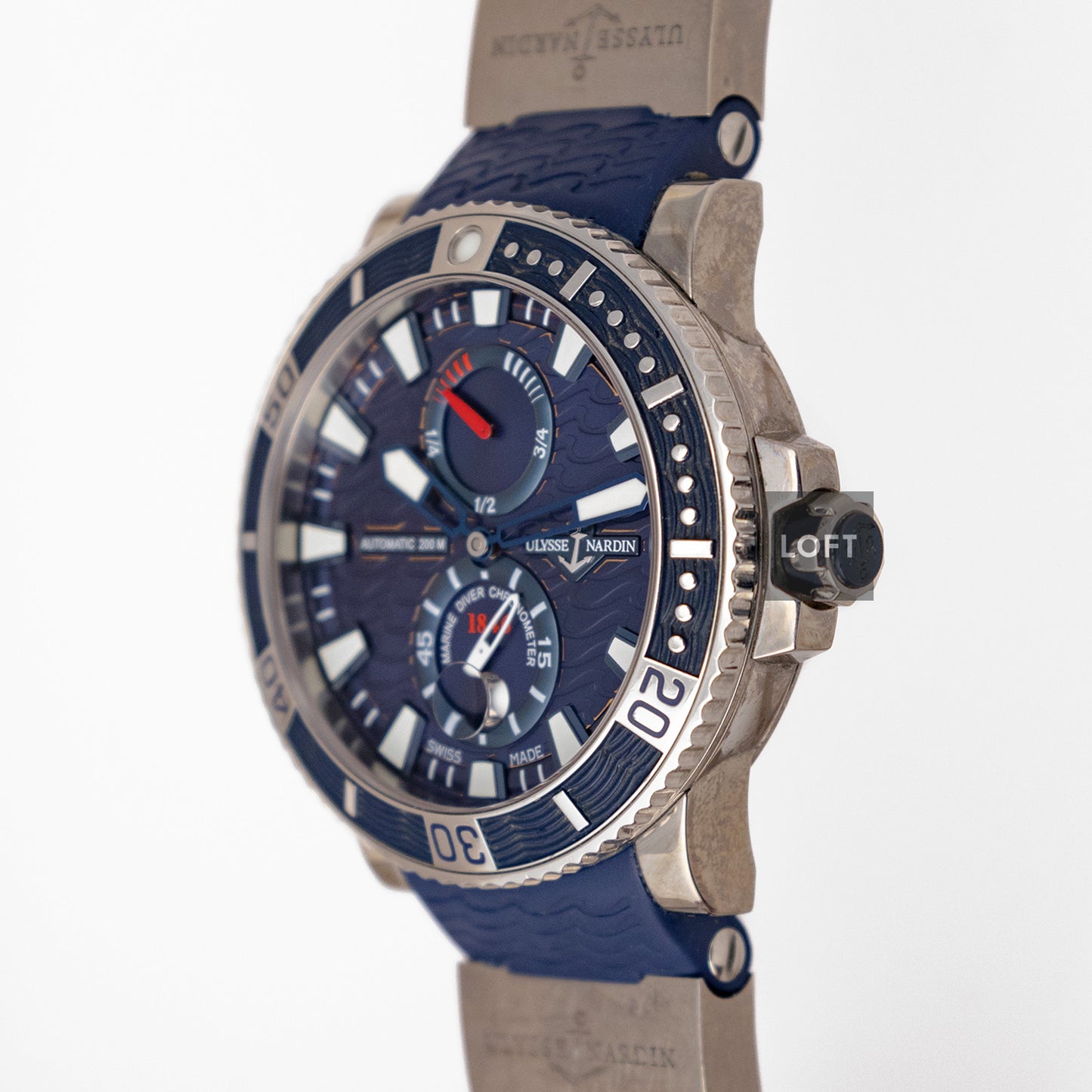 Ulysse Nardin Maxi Marine Diver Titanium Blue 45mm