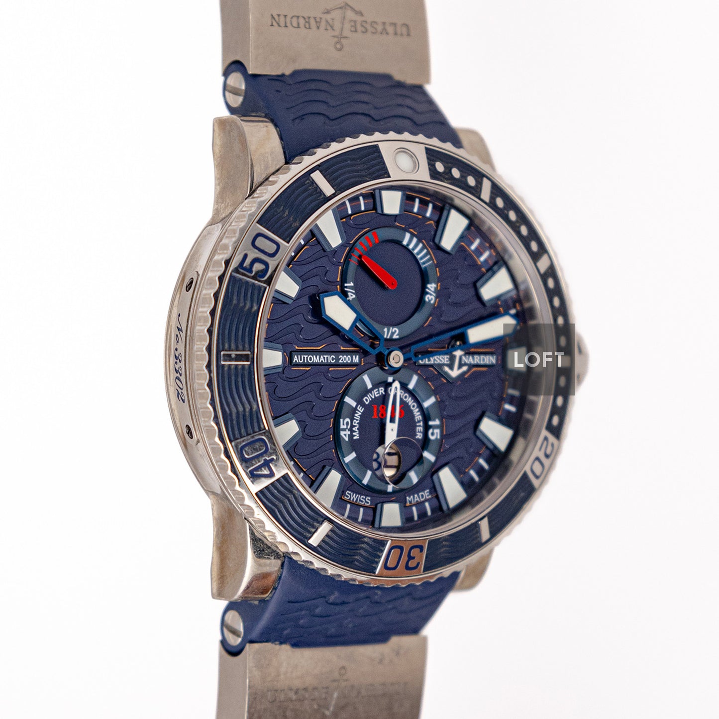Ulysse Nardin Maxi Marine Diver Titanium Blue 45mm