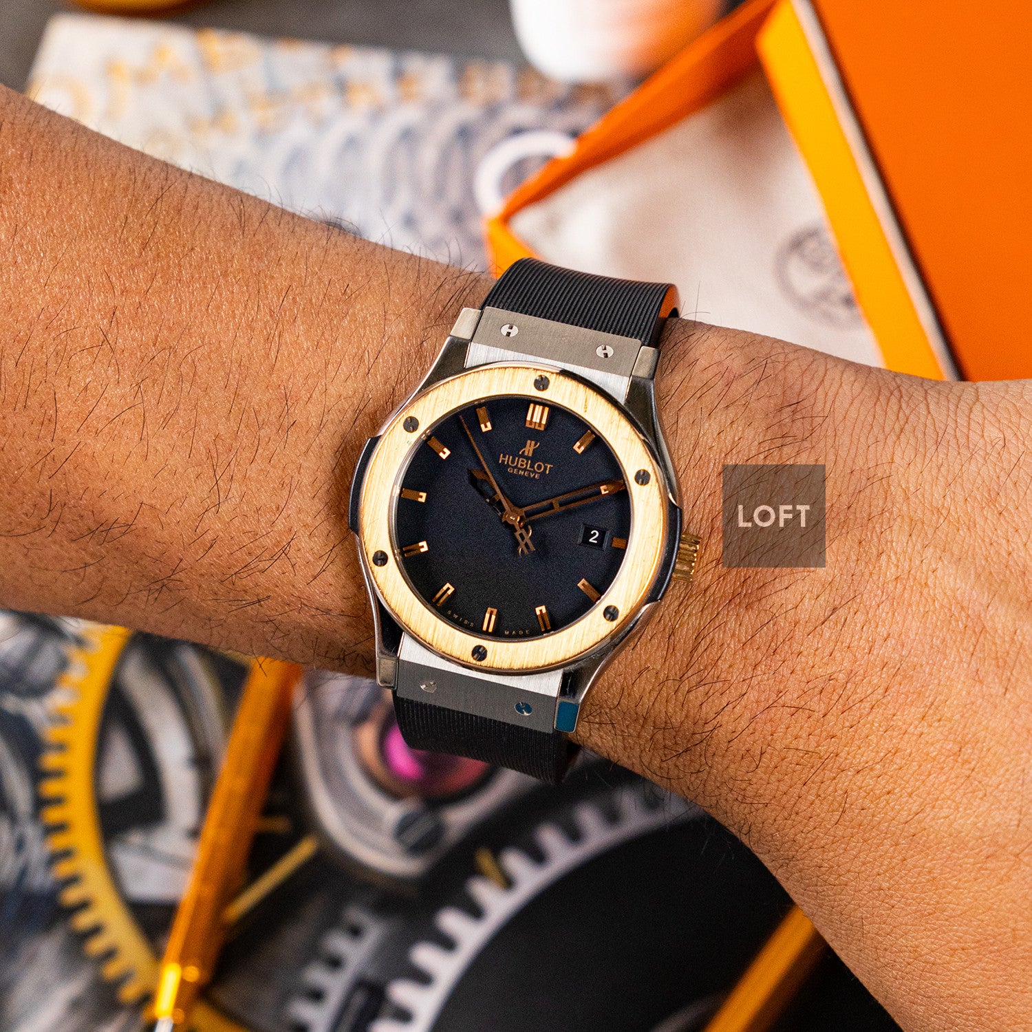 Hublot Classic Fusion Automatic Zirconium/Gold 42mm