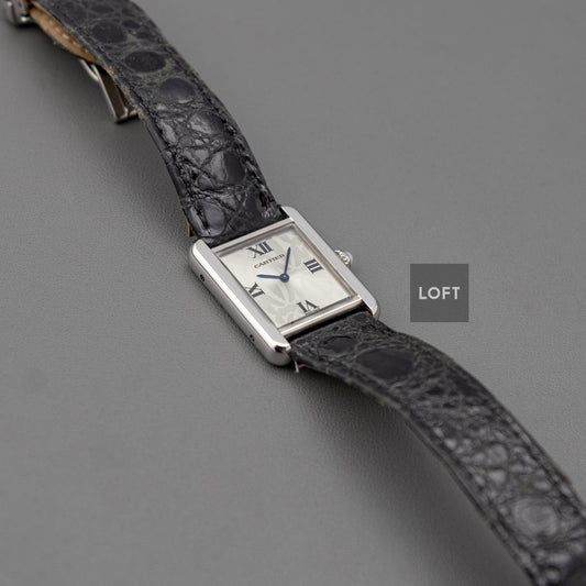 Cartier Tank Solo SM 2716 Double C Dial 24mm