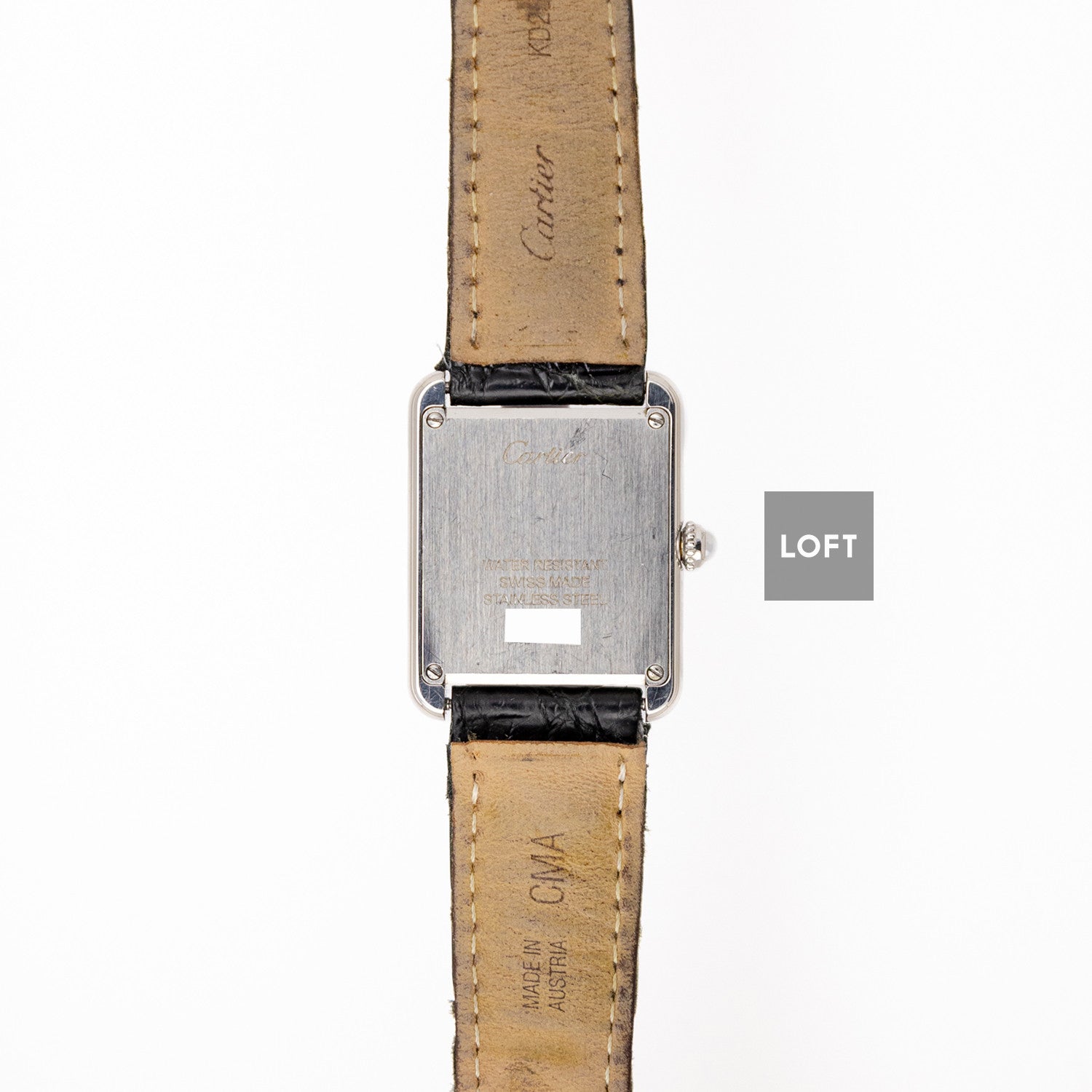 Cartier Tank Solo SM 2716 Double C Dial 24mm