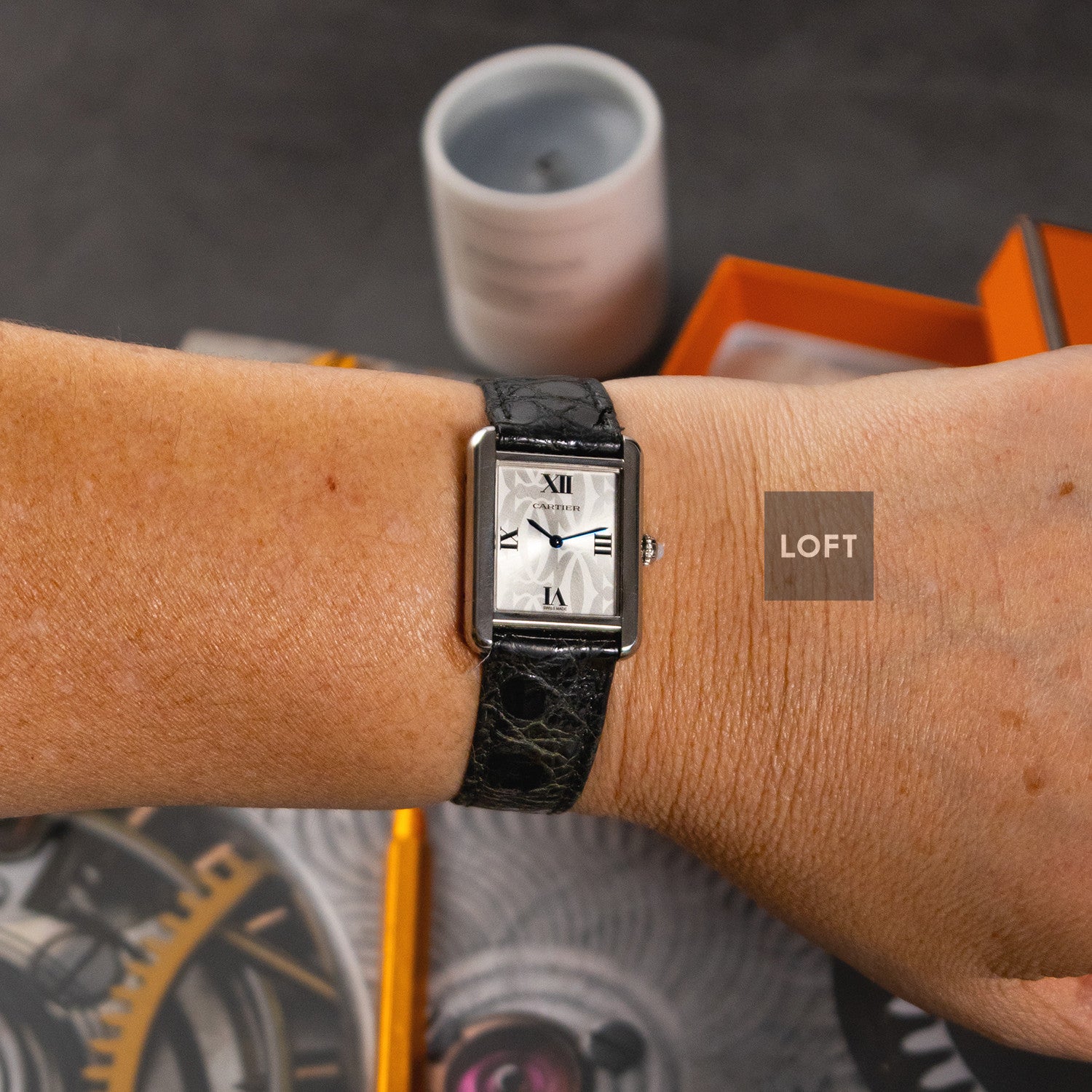 Cartier Tank Solo SM 2716 Double C Dial 24mm