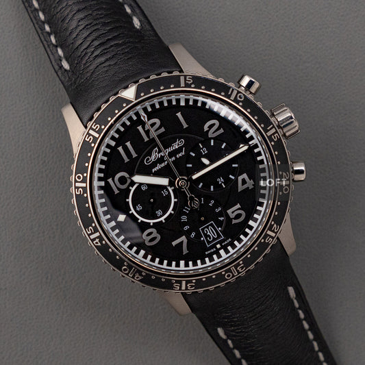 Breguet Type XXI Transatlantique Flyback Titanium 42mm