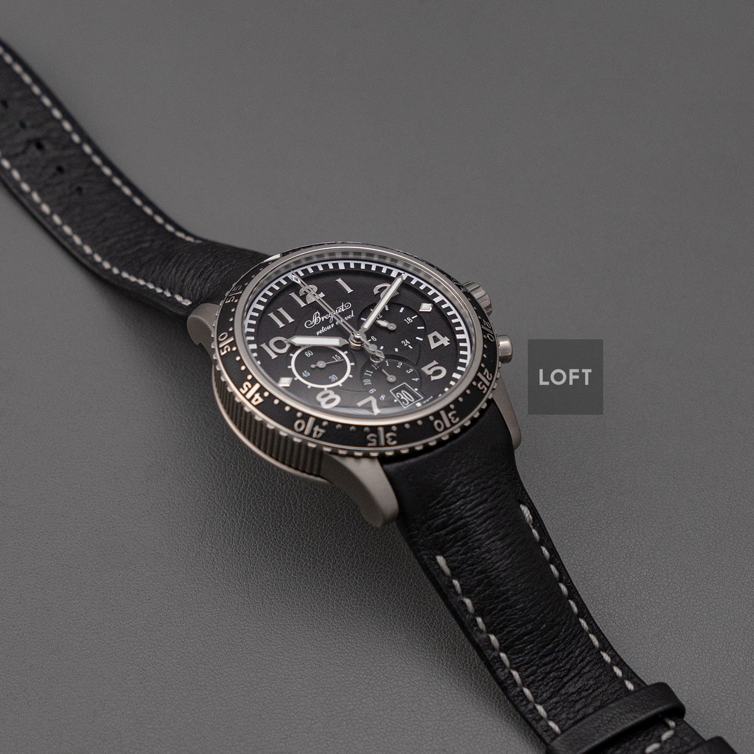 Breguet Type XXI Transatlantique Flyback Titanium 42mm