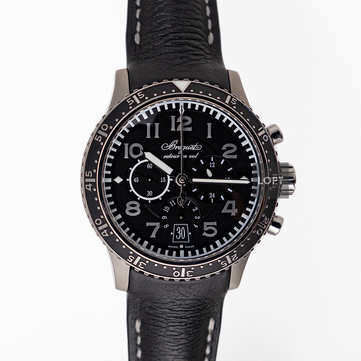 Breguet Type XXI Transatlantique Flyback Titanium 42mm