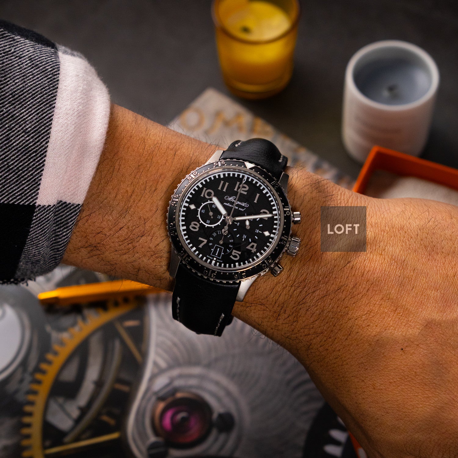 Breguet Type XXI Transatlantique Flyback Titanium 42mm