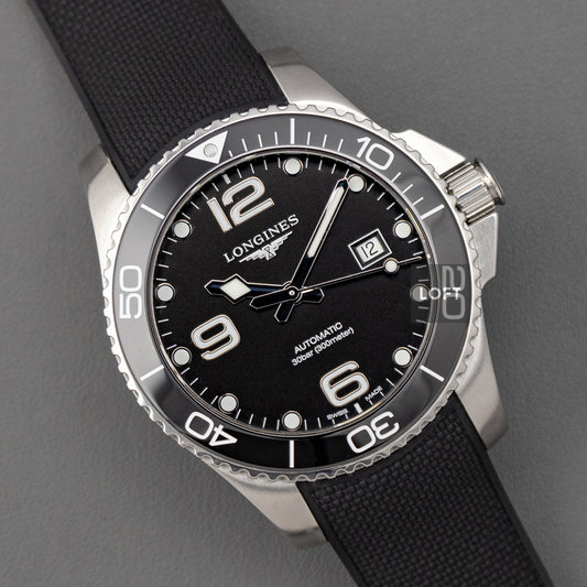 Longines HydroConquest Automatic Black Dial 43mm