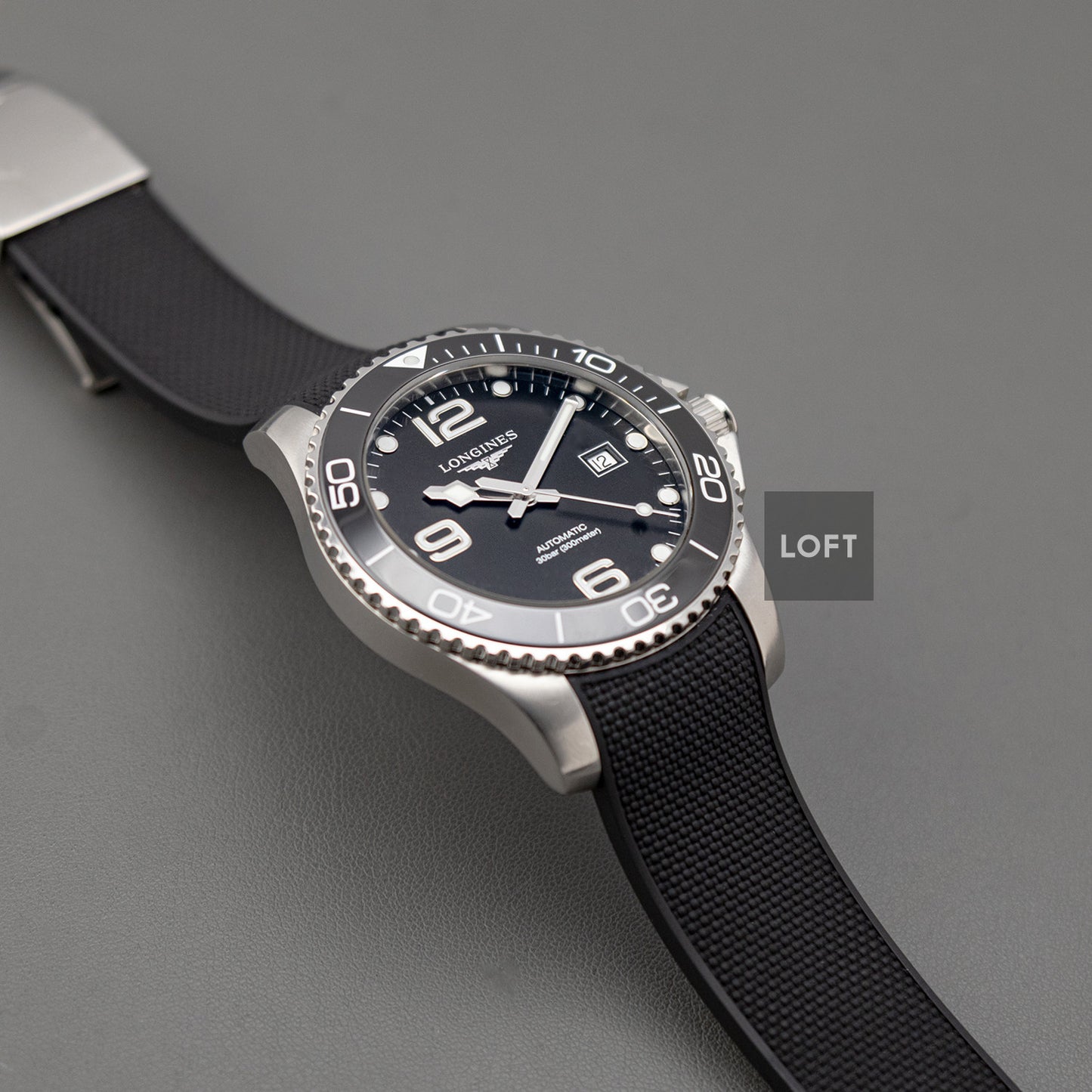 Longines HydroConquest Automatic Black Dial 43mm
