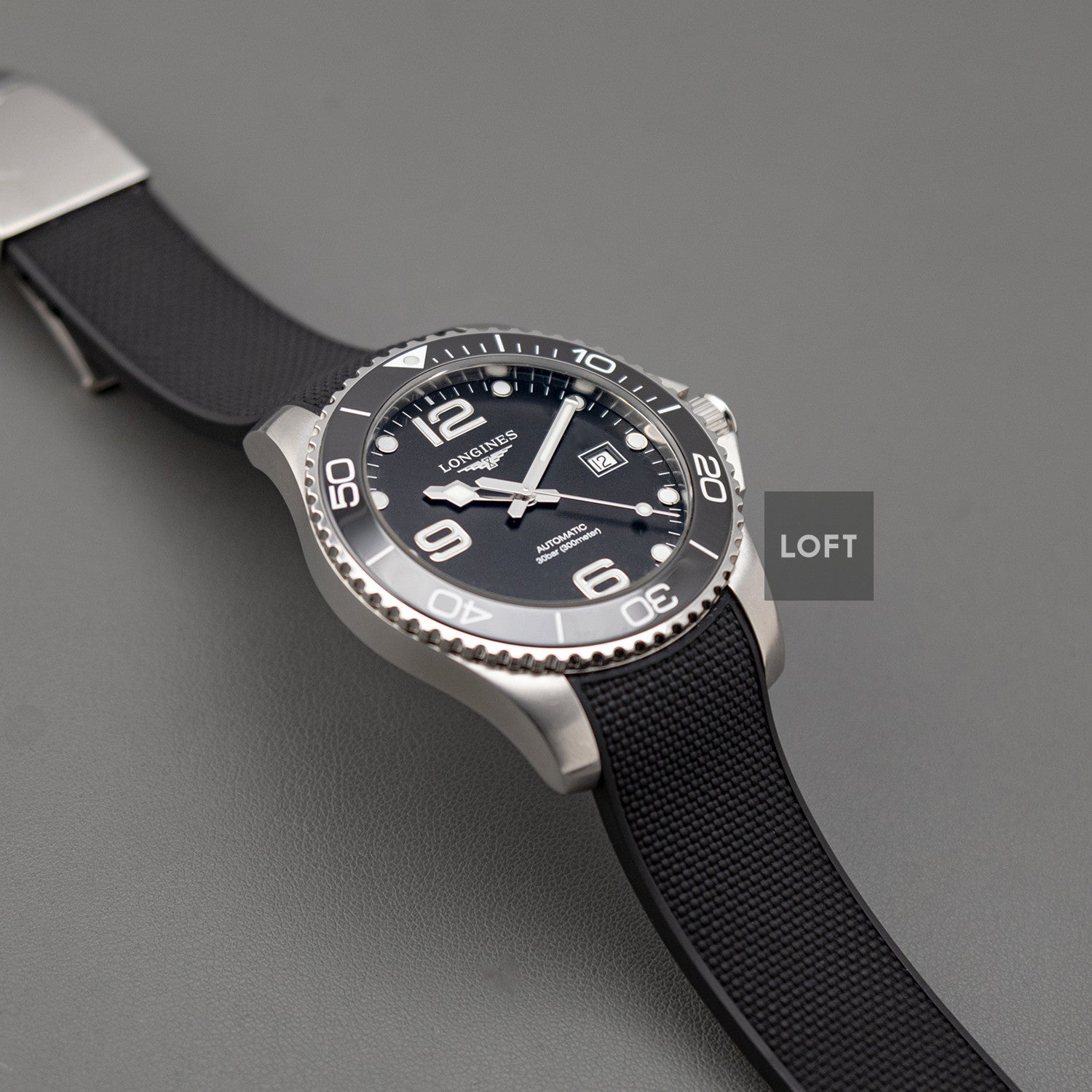 Longines HydroConquest Automatic Black Dial 43mm
