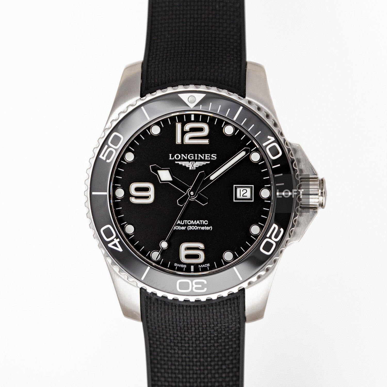 Longines HydroConquest Automatic Black Dial 43mm