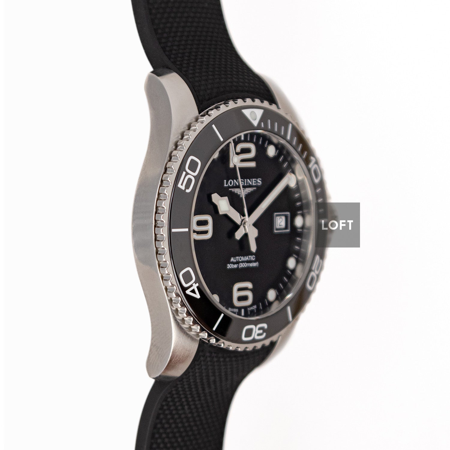 Longines HydroConquest Automatic Black Dial 43mm