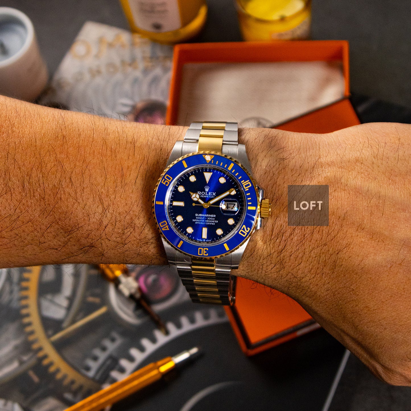 Rolex Submariner Date 126613LB Bluesy 41mm