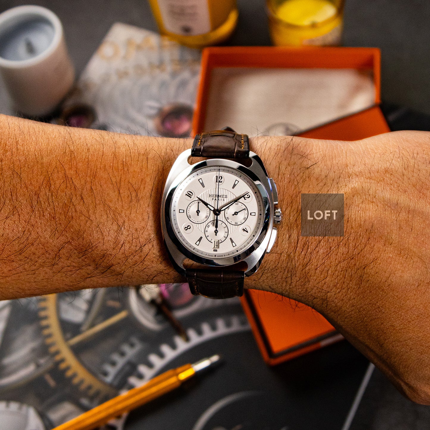 Hermès Dressage Automatic Chronograph 40.5mm